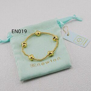 Enewton Gold Spiral Bead Bracelet